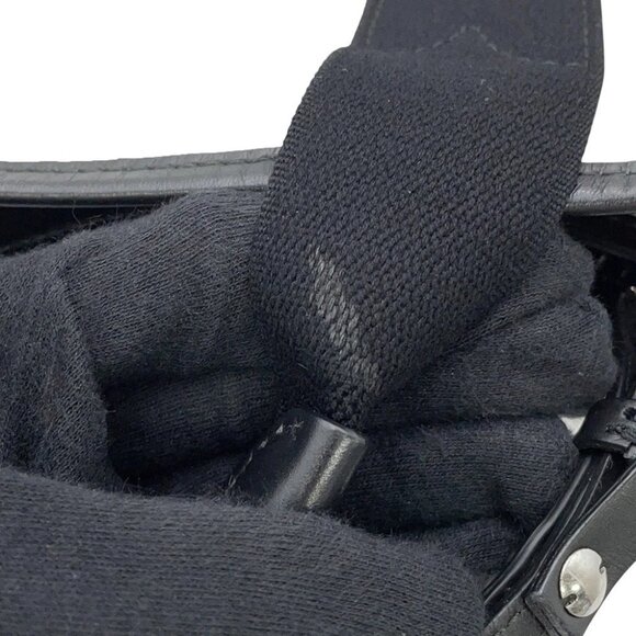 BALENCIAGA Navy Kabas Size S Canvas/Leather Natural/Black - Picture 8 of 16